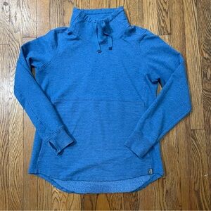 LL Bean women’s cozy mixed-knit pullover